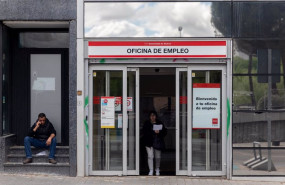 ep archivo   entrada a una oficina del sepe a 6 de mayo de 2024 en madrid espana