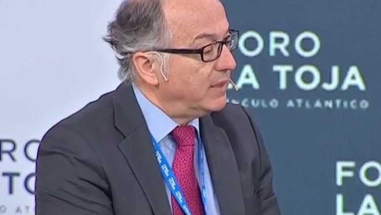ep archivo   luis gallego presidente de iag en el foro la toja