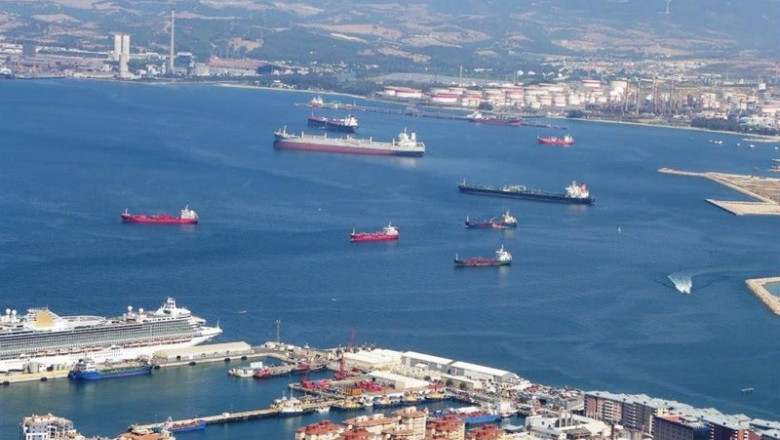ep buques en las playas de la bahia de algeciras cadiz
