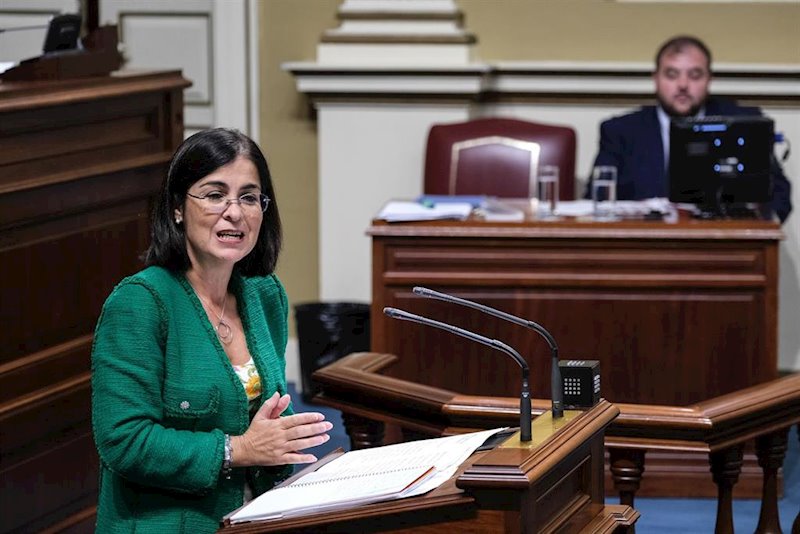ep carolina darias consejera de economia conocimiento y empleo del gobierno de canarias