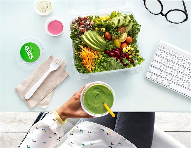 Comida en el trabajo a domicilio en Uber Eats | UBER EATS ep comidatrabajodomiciliouber eats