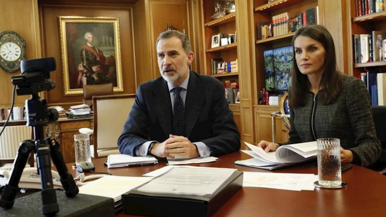 Don Felipe y Doña Letizia han conocido el impacto de COVID19 y la ausencia de visitantes sobre los espacios naturales de los Parques Nacionales, en una videoconferencia | Casa de S.M. el Rey ep don felipe y dona letizia han conocido el impacto de covid19 y la ausencia de visitantes sobre