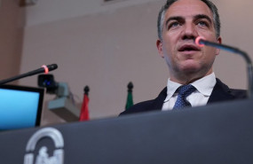ep el consejero de presidencia y portavoz del ejecutivo andaluz elias bendodo en rueda de prensa