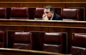 ep el diputado de unidas podemos-en comu podem-galicia en comun enrique santiago durante un pleno