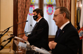 ep el ministro de inclusion seguridad social y migraciones jose luis escriva i y el presidente de la