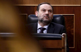 ep el ministro de transportes jose luis abalos este miercoles en el congreso donde el presidente del