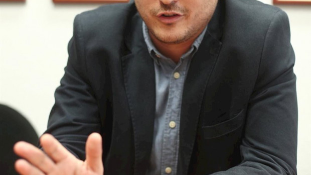 ep el nuevo portavoz de mas madrid en la asamblea de madrid pablo gomez perpiny durante su 20191108114104
