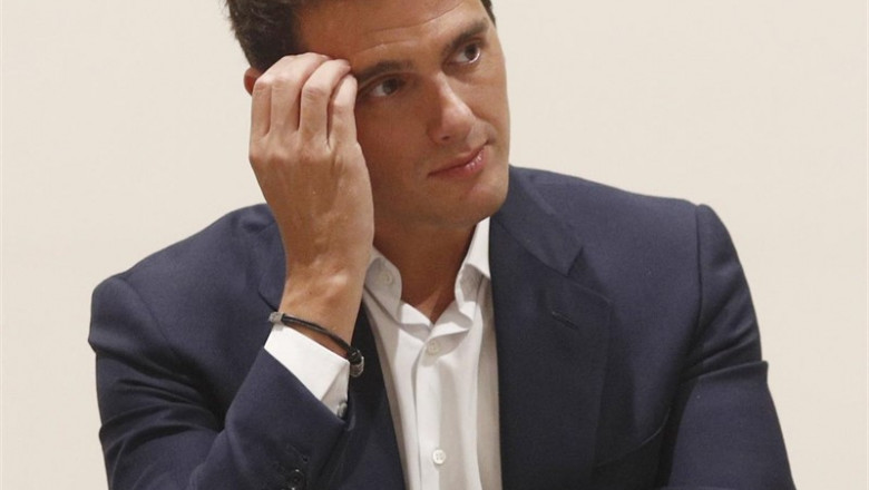 El presidente de Ciudadanos, Albert Rivera, preside la reunión extraordinaria del Consejo General de Ciudadanos en Madrid Marriott Auditorium, en la que se han nombrado nuevos cargos de la formación política. | Eduardo Parra - Europa Press ep el presidente de ciudadanos albert rivera preside la reunion extraordinaria del consejo general