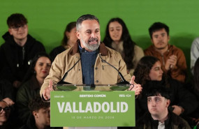 ep el presidente de vox santiago abascal cierra la campana de vox a 13 de marzo de 2026 en