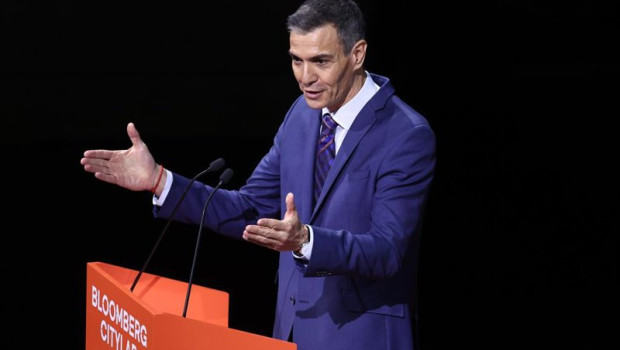 ep el presidente del gobierno pedro sanchez interviene durante el bloomberg citylab 2026 en el