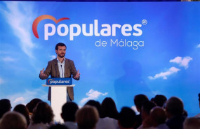 ep el presidente nacional del pp pablo casado en un acto con los afiliados en alhaurin el grande