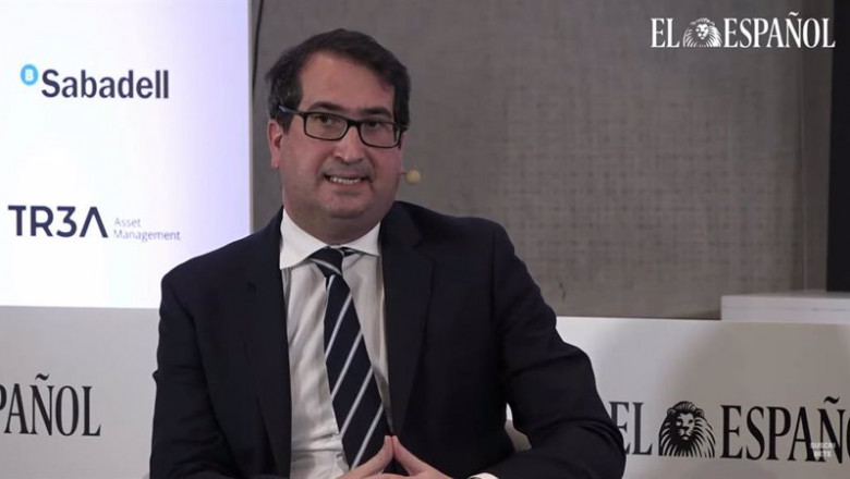 El responsable de BBVA en España, Peio Belausteguigoitia, en el II Observatorio de las finanzas organizado por El Español-Invertia. | EL ESPAÑOL-INVERTIA ep el responsable de bbva en espana peio belausteguigoitia en el ii observatorio de las finanzas
