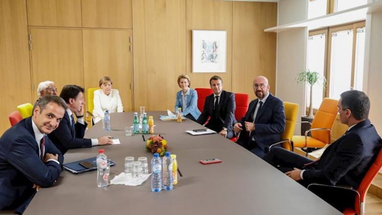 ep imagen de la cumbre especial del consejo europeo