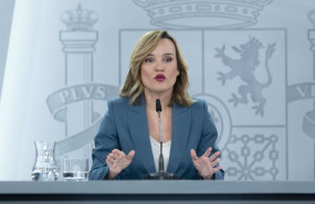 ep la ministra portavoz pilar alegria durante una rueda de prensa posterior a la reunion del consejo