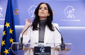 ep la portavoz de vox en el congreso pepa millan durante una rueda de prensa anterior a la reunion
