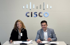 ep la secretaria general de incibe carla redondo y el director general de cisco andres vilamitjana ep la secretaria general de incibe carla redondo y el director general de cisco andres vilamitjana