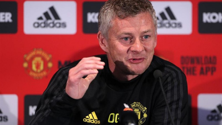 Ole Gunnar Solskjaer habla en rueda de prensa | Richard Wainwright/AAP/dpa ep ole gunnar solskjaer hablaruedaprensa