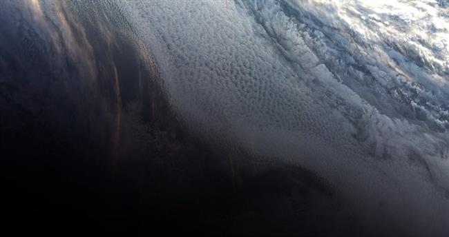 Puesta de sol sobre la Antártida fotografiada por el satélite Sentinel-3B | COPERNICUS SENTINEL DATA (2018), PROCESSED BY EUME ep puestasolla antartida fotografiadasatelite sentinel-3b