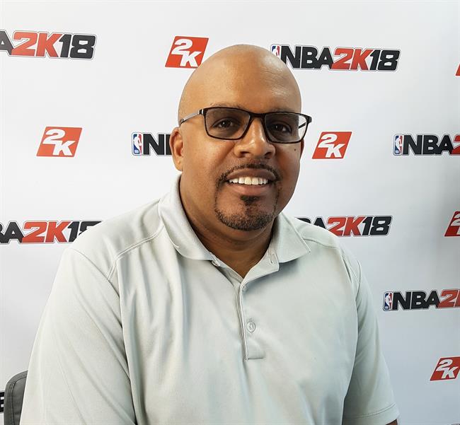 Rob Jones, productor de NBA 2K18 | 2K ep rob jones productornba 2k18