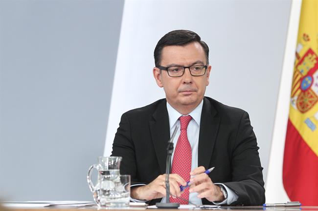 Rueda de prensa del ministro de Economía, Román Escolano, tras el Consejo | EUROPA PRESS ep ruedaprensaministroeconomia roman escolano trasconsejo