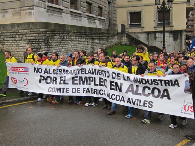 Trabajadores de Alcoa | EUROPA PRESS - Archivo ep trabajadoresalcoa