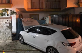 ep vehiculo siniestrado en castellar de la frontera cadiz que provoco el atropello mortal de una