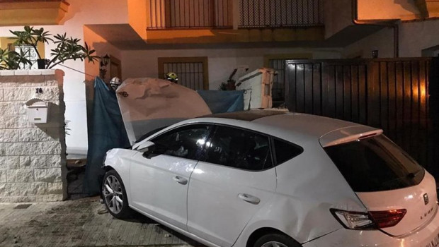 ep vehiculo siniestrado en castellar de la frontera cadiz que provoco el atropello mortal de una