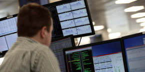 un trader travaille a l indice ig a londres 