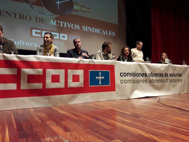 Acto sindical de CCOO. | EUROPA PRESS. ep acto sindicalccoo