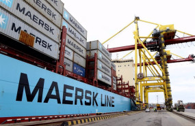 ep archivo   la naviera maersk line el mayor operador mundial de barcos contenedores y parte del