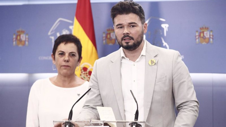 ep archivo la portavoz de eh bildu en el congreso de los diputados y el de erc mertxe aizpurua y ep archivo la portavoz de eh bildu en el congreso de los diputados y el de erc mertxe aizpurua y