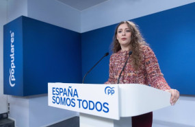 ep archivo   la vicesecretaria de sanidad y educacion del pp ester munoz durante una rueda de prensa