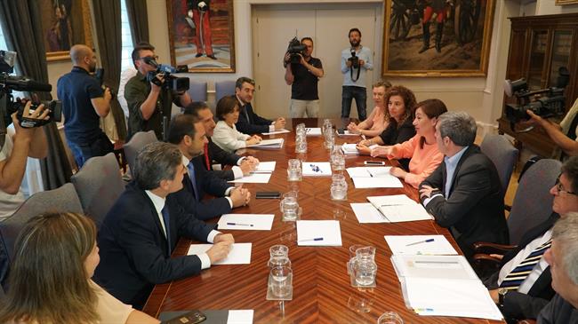 Armengol y Clavijo se reúnen con Ábalos | CAIB ep armengolclavijoreunen con abalos