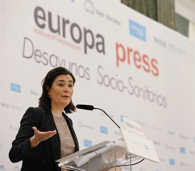 ep carmen monton participadesayuno socio-sanitarioeuropa press 20180607104402