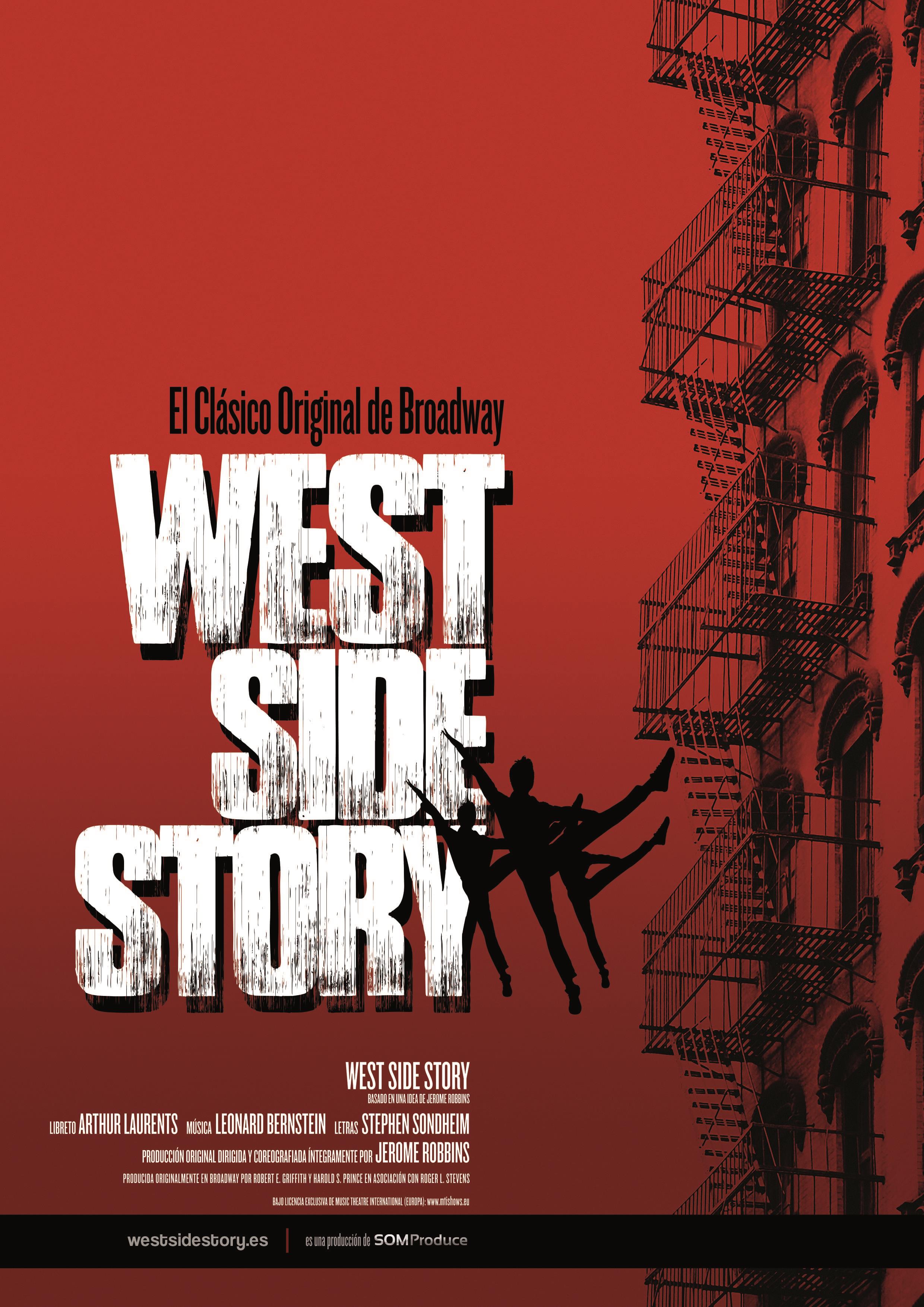 Cartel 'West Side Story' | TEATRO CALDERÓN ep cartel west side story