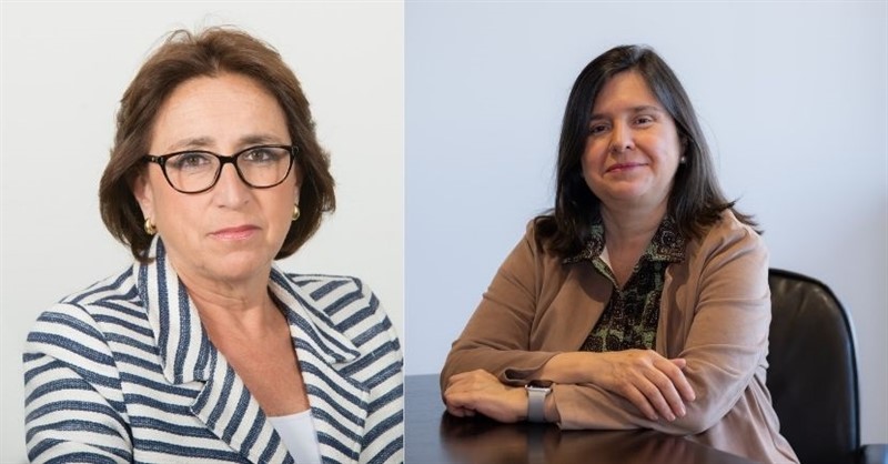 Collage de Rocio Eguiraun, directora de Bankia AM (a la izquierda) y Carmen Gimeno, presidenta no ejecutiva de Caixabank AM (a la derecha). | EUROPA PRESS ep collage de rocio eguiraun directora de bankia am a la izquierda y carmen gimeno presidenta no