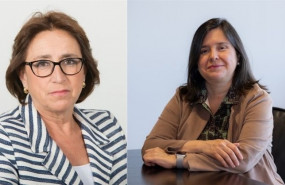 ep collage de rocio eguiraun directora de bankia am a la izquierda y carmen gimeno presidenta no