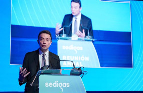 ep el ceo de enagas arturo gonzalo aizpiri interviene durante la reunion anual de sedigas en el