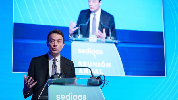ep el ceo de enagas arturo gonzalo aizpiri interviene durante la reunion anual de sedigas en el