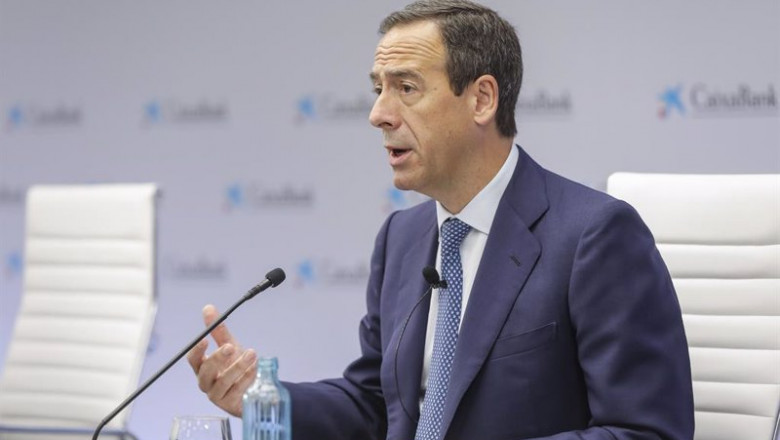 El consejero delegado de CaixaBank, Gonzalo Gortázar, presenta los resultados de la entidad del primer semestre de 2022, en el edificio de CaixaBank, a 29 de julio de 2022, en Valencia, Comunidad Valenciana (España). | Rober Solsona - Europa Press ep el consejero delegado de caixabank gonzalo gortazar presenta los resultados de la entidad del