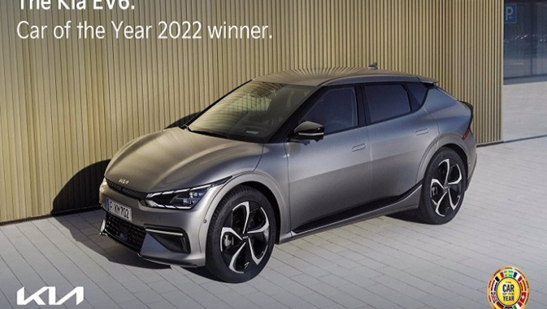 El Kia EV6, Premio 'Car of the Year' 2022 en Europa | KIA ep el kia ev6 premio car of the year 2022 en europa
