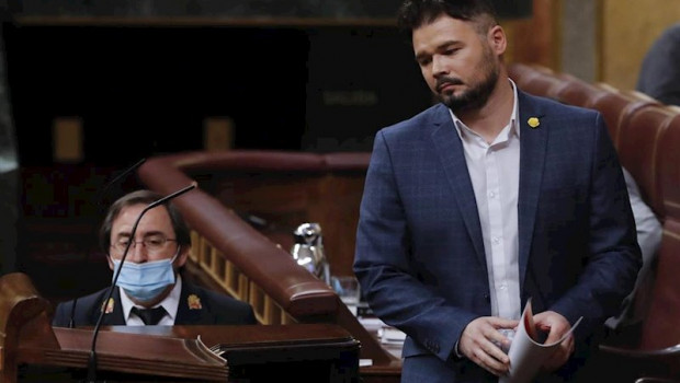 ep el portavoz de erc gabriel rufian