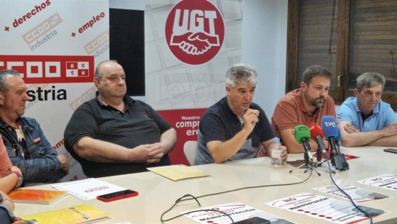 ep el presidente del comite de empresa de la azucarera de la baneza leon benigno perez centro