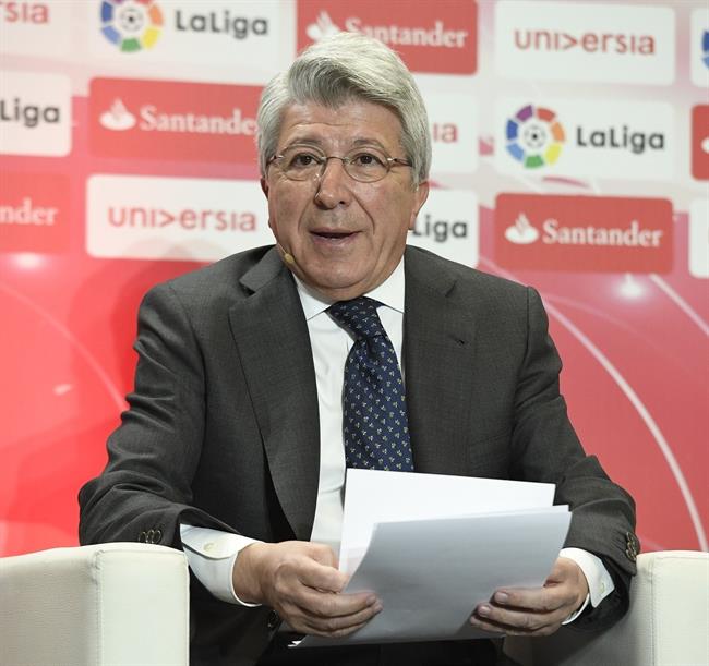 ep enrique cerezo entrenador atletico madrid acto laliga