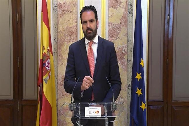 Íñigo Alli en rueda de prensa en el Congreso de los Diputados | EUROPA PRESS ep inigoen ruedaprensacongresolos diputados