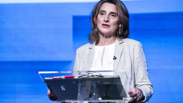 ep la candidata del psoe al parlamento europeo para el 9j teresa ribera interviene durante un debate
