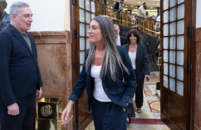 ep la portavoz de junts en el congreso miriam nogueras a su salida de la celebracion de una sesion