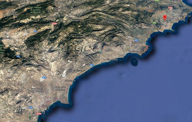 Localización de Calp (Alicante) | GOOGLE MAPS ep localizacioncalp alicante 20180603194102