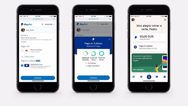 Pago en tres plazos de Paypal. | PAYPAL ep pago en tres plazos de paypal