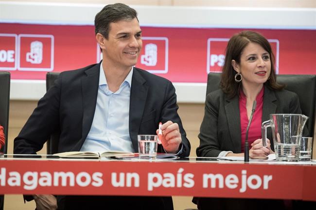 Pedro Sánchez preside la reunión de la Comisión Permanente del PSOE | PSOE ep pedro sanchez presidereunionla comision permanentepsoe